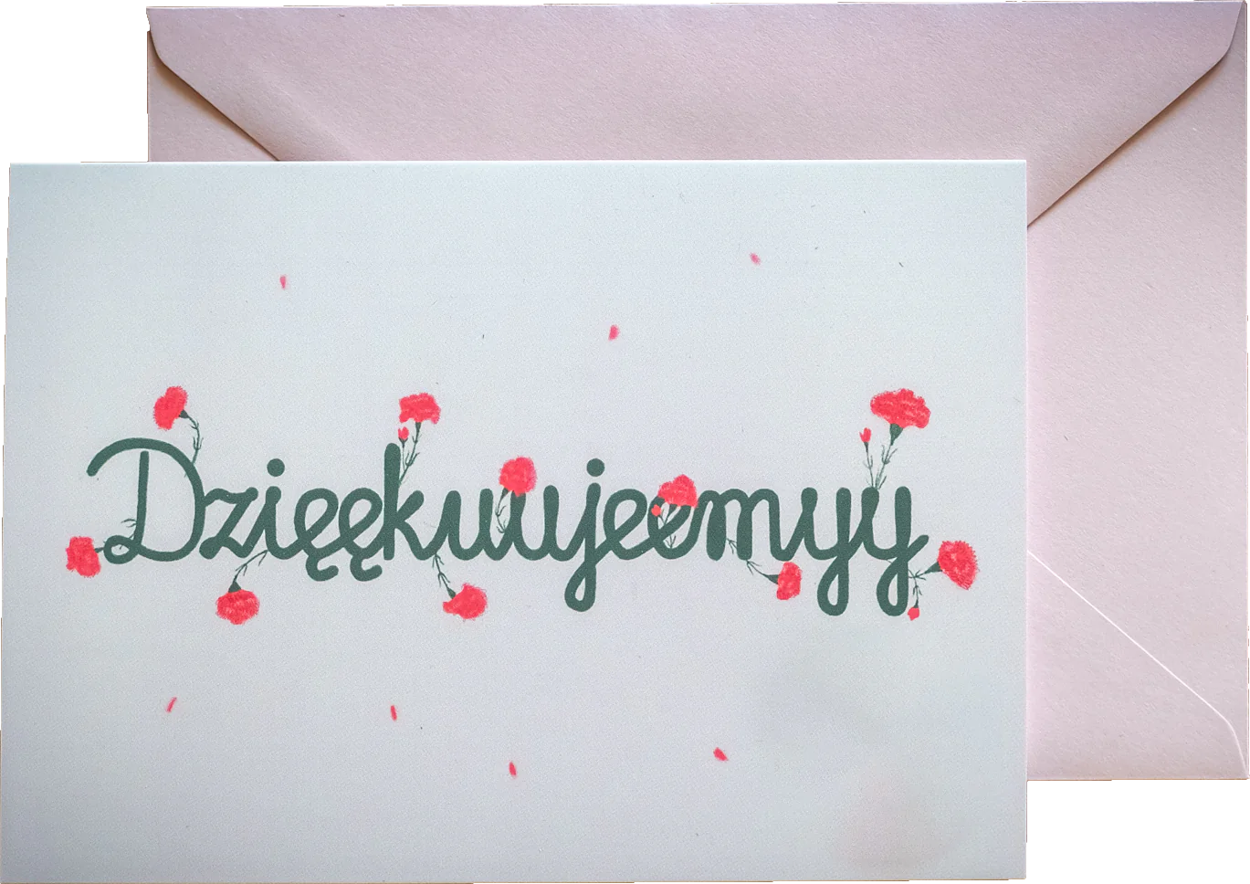 Kartka Serdecznie.art — „Dziękujemy”
